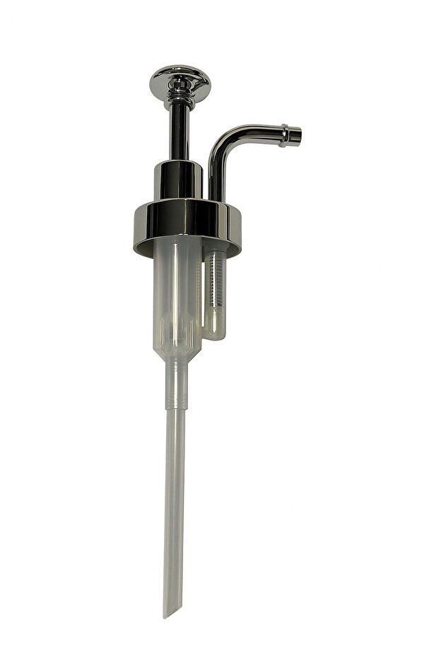 Silver Soap Dispenser Pump