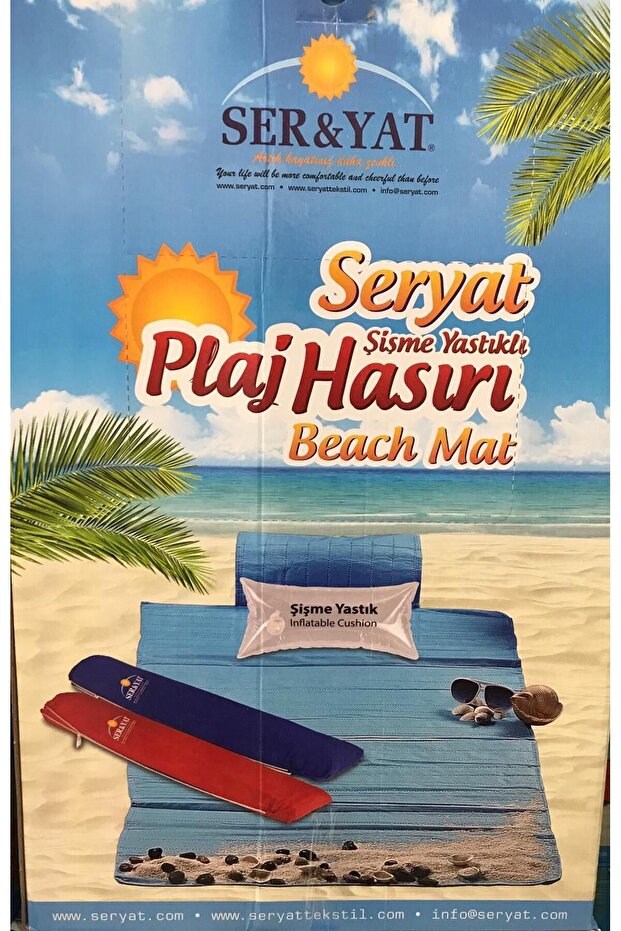 1 Adet Plaj Hasırı - 4