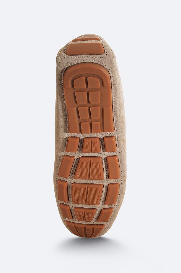 Erkek Taş %100 Süet Loafer Ayakkabı B008001 - 5