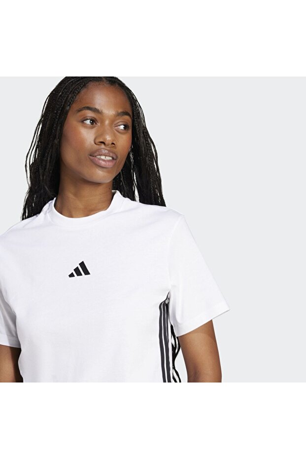 Essentials 3-stripes Cotton Tee - 8