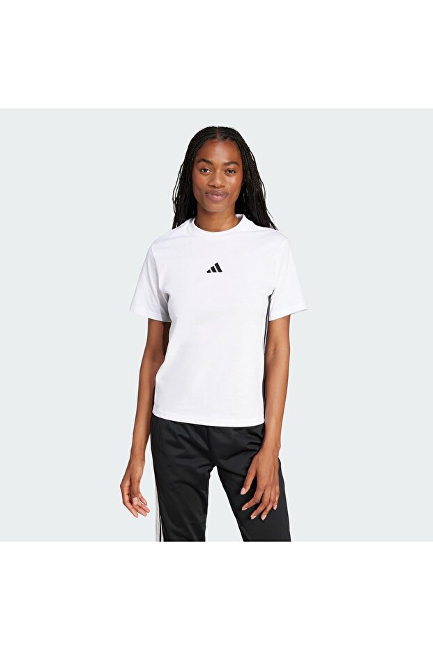 Essentials 3-stripes Cotton Tee - 2
