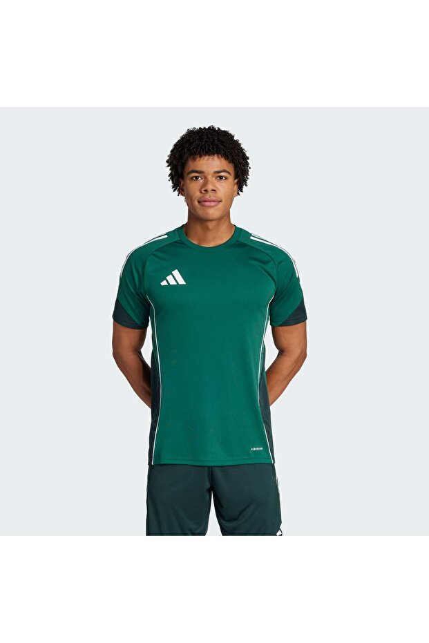 JI8942-E adidas Tıro25C Tr Jsy Erkek T-Shirt Yeşil - 1