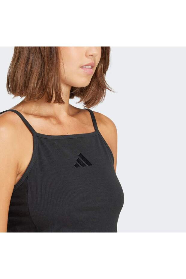 JJ1224-K adidas W Rıb Top Kadın T-Shirt Siyah - 6