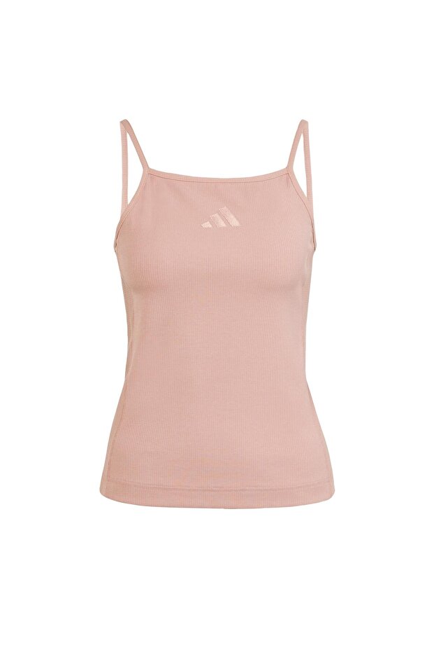 JJ1222-K adidas W Rıb Top Kadın T-Shirt Pembe - 7