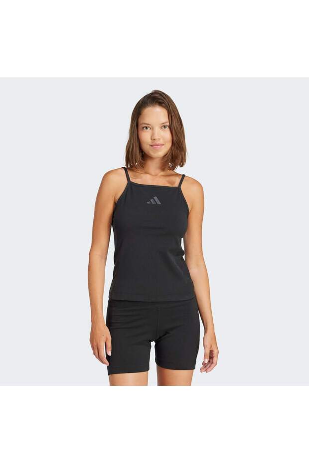 JJ1224-K adidas W Rıb Top Kadın T-Shirt Siyah - 1