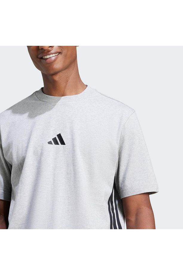 Essentials 3-stripes Single Jersey Tişört - 5