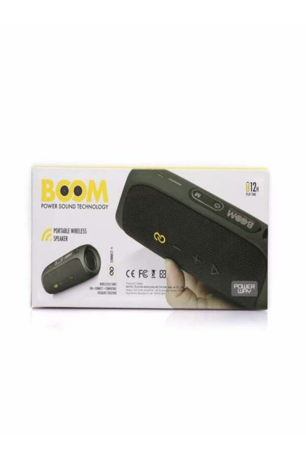 BOOM PORTABLE WIRELESS SPEAKER SU GEÇİRMEZ - 5