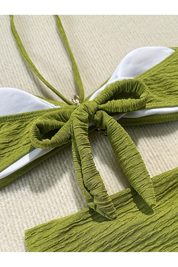 Aksesuarlı Bikini Takımı - 5