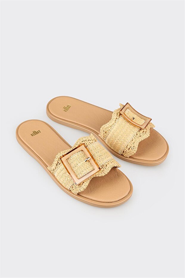 Bej Kadın Terlik - 2