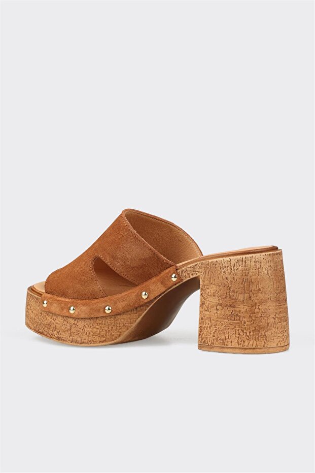 Taba Deri Kadın Terlik - 3