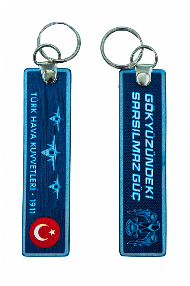 Unshakable Power in the Sky - Air Force Keychain