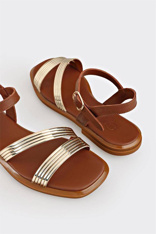 Taba Kadın Sandalet - 5