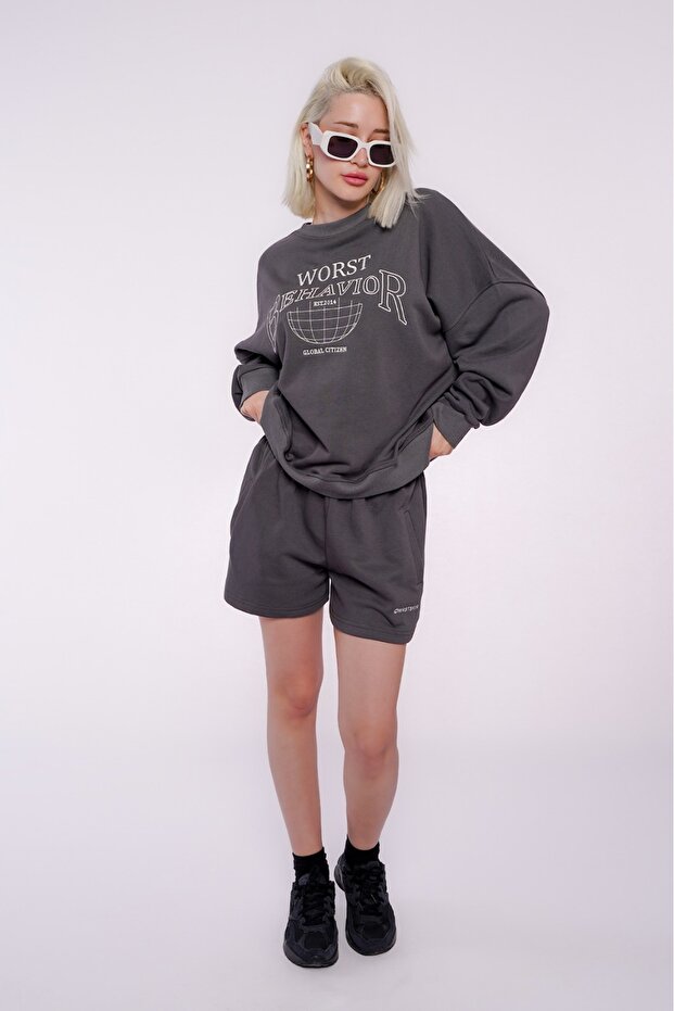 Smoked Women's Shorts Set Mg1170