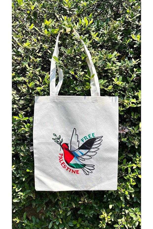 Special Free Palestine Printed Cloth Bag for Mother's Day