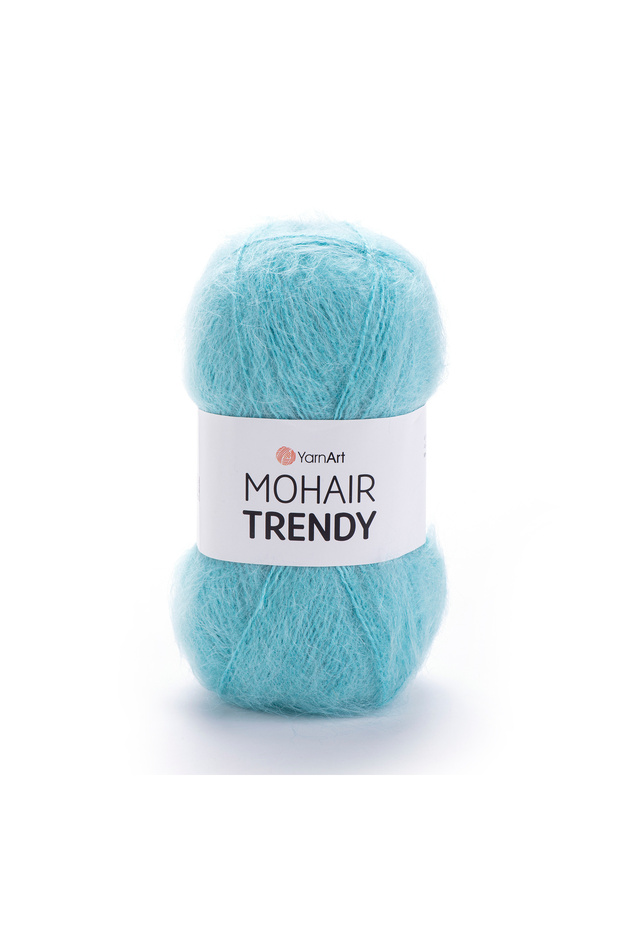 Mohair Trendy - Hand Knitting Yarn Turquoise-142