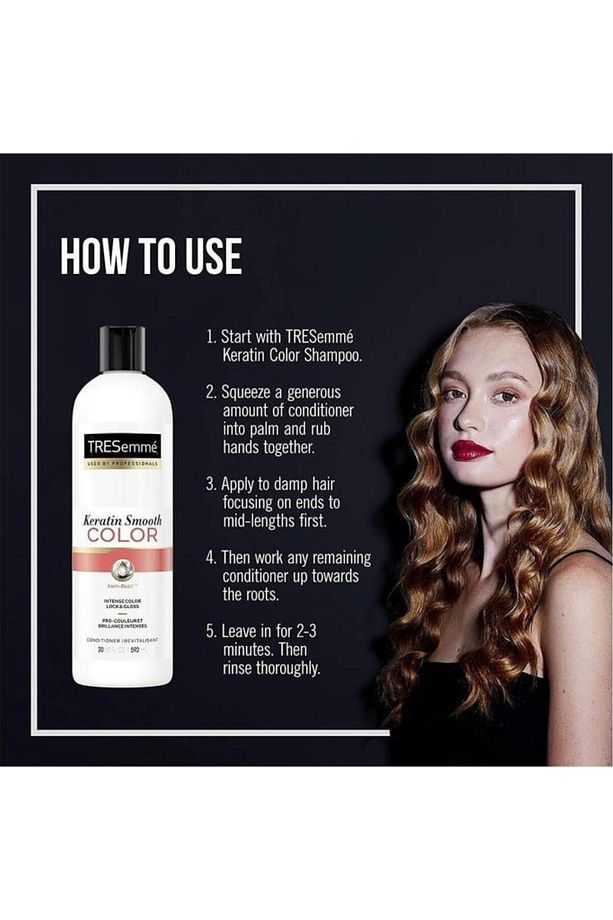 P/c Keratin Smooth Boyalı Saçlara Saç Kremi 592ml - 3