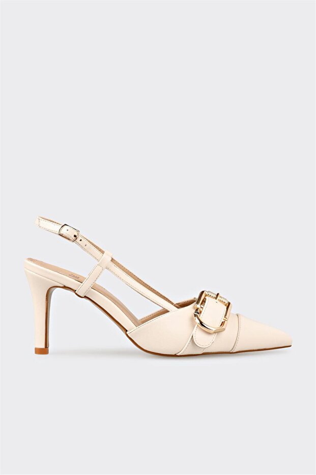 Ecru Women's Heeled Shoes