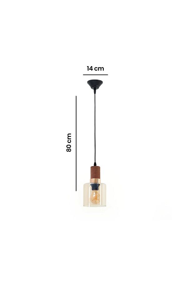 Simurg Tekli Cam Sarkıt - 6