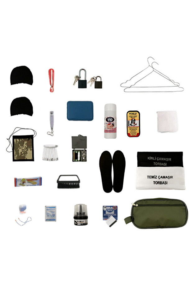 21 Parça Asker Malzemesi - 1