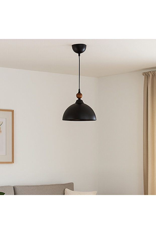 Lighting Holcroft Sarkıt - Siyah - 1