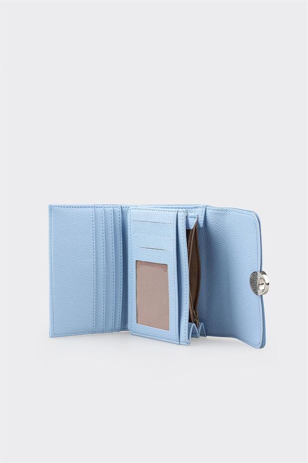Mavi Kadın Cüzdan - 2