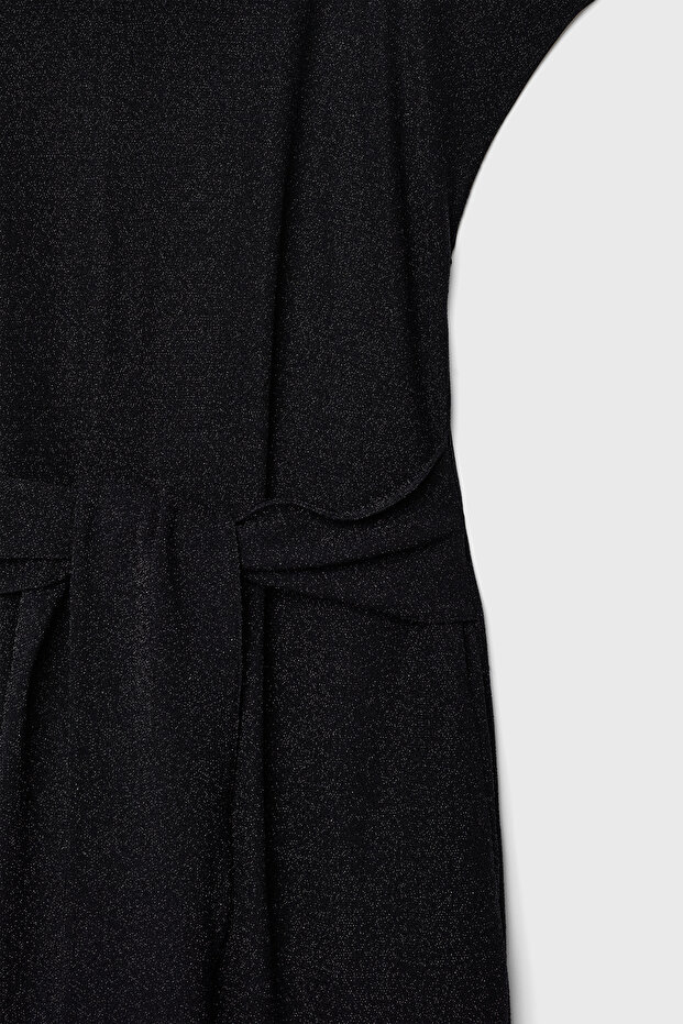 V Yaka Örme Tulum - 8