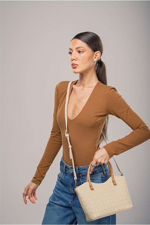 ÇÇS KADIN OMUZ ÇANTASI CCS17844 - 4