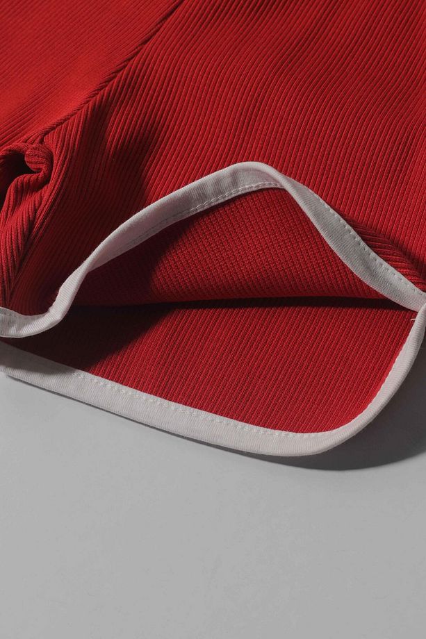 Erkek Çocuk %100 Pamuklu Baskılı Oversize Alt Üst Takım Kırmızı (2-3 Yaş 7-8 Yaş) - 6