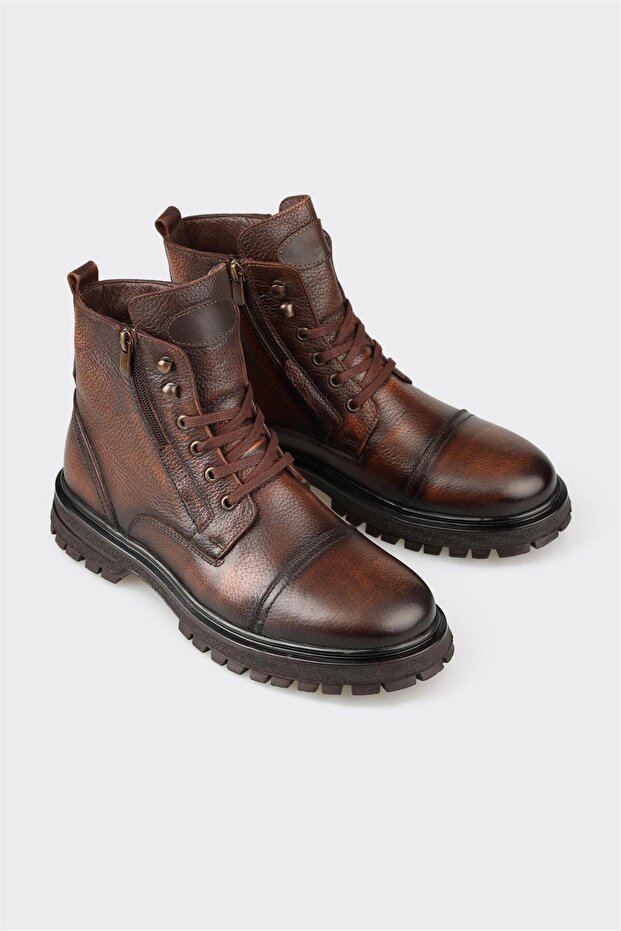 Taba Deri Erkek Günlük Bot - 2