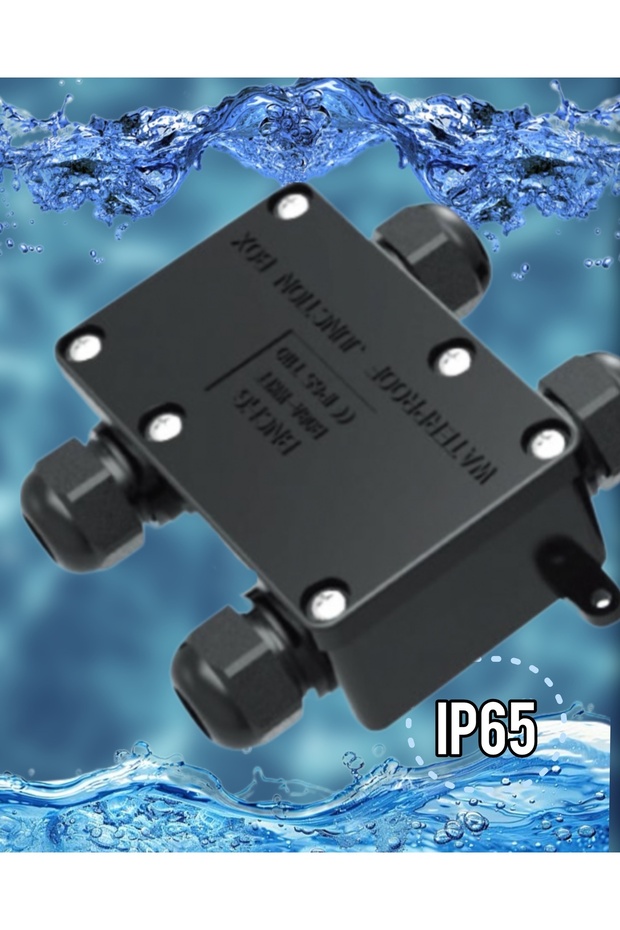 Ip65 Su Geçirmez Buat Kutusu 2 Giriş 2 Çıkış 1 Adet - 1
