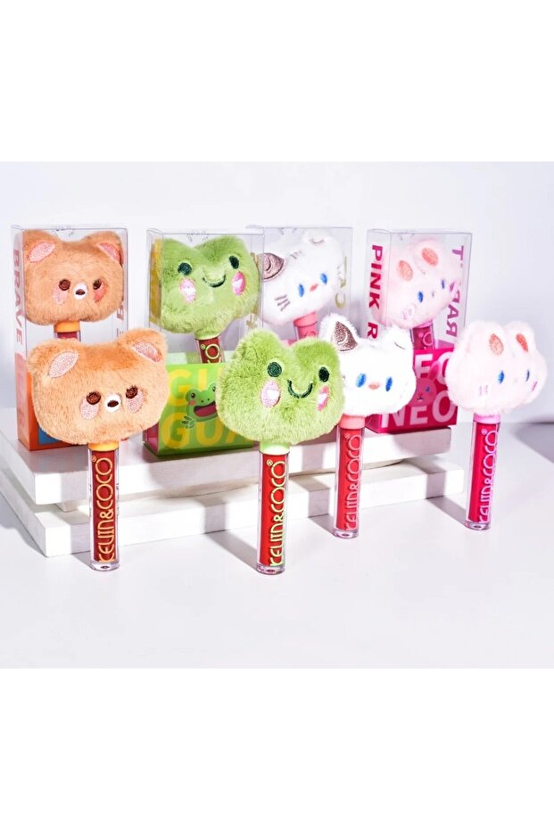 Lip Gloss, Kevin&Coco, Animated Plush Model, 4 Variants Available, Multicolor - 4