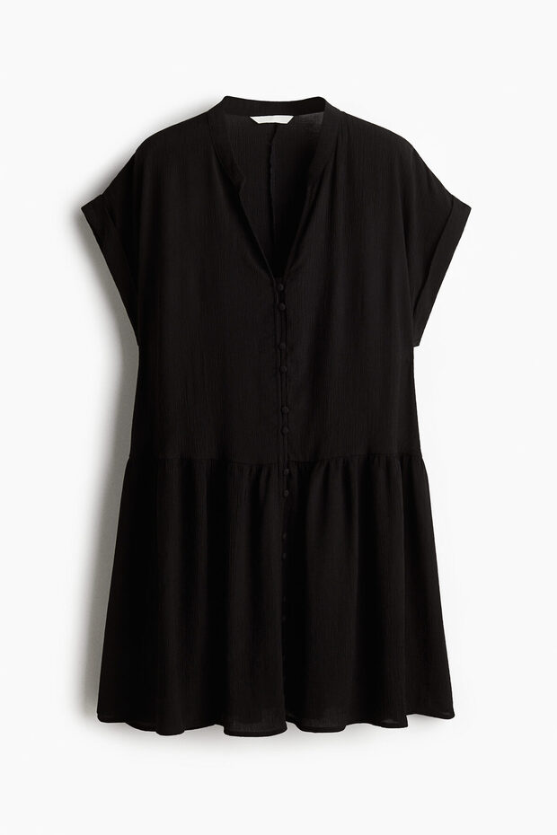 Krinkle Tunik Elbise - 3