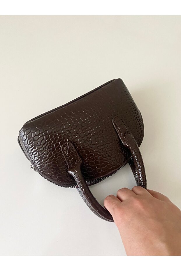 CROCO PATTERNED BAG - 3