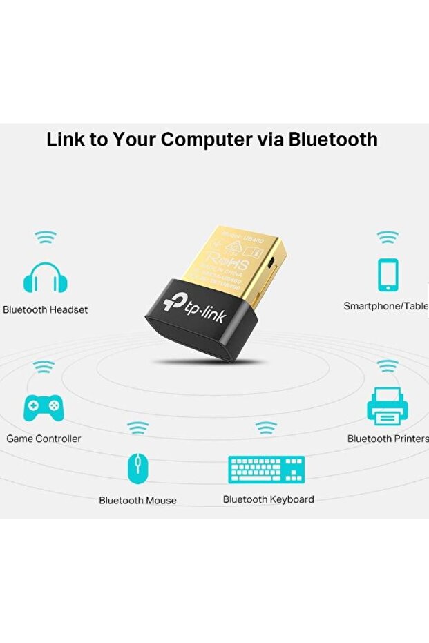 Adaptor Bluetooth TP-LINK UB400 (Negru) - 3