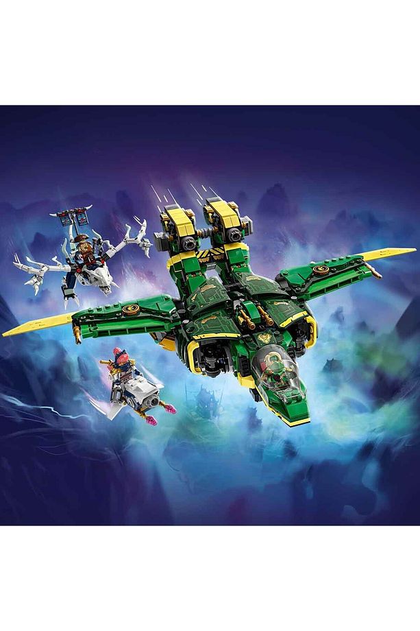 NINJAGO Lloyd’un Jet Robotu 71845 - 9 Yaş ve Üzeri Çocuklar için 5 Minifigür ve Ejderha - 7