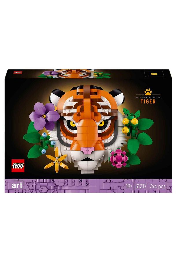 Fauna Koleksiyonu – Kaplan 31217 - Yetişkinler için Çiçekli Dekoratif Model Yapım Se - 3
