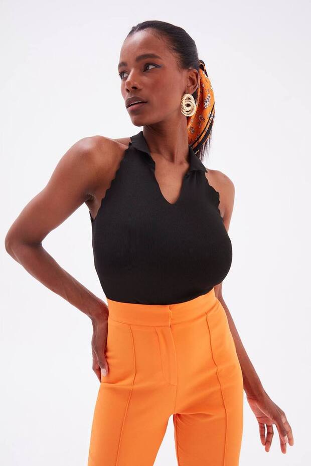 Μπλούζα Halter Neck Crop - 3