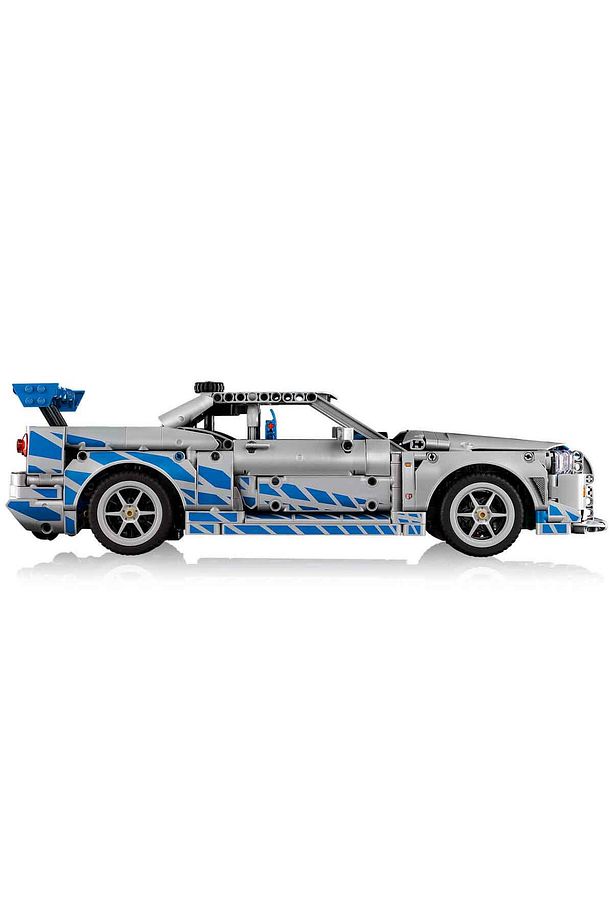 Technic Daha Hızlı Daha Öfkeli Nissan Skyline GT-R (R34) Araba 42210 - Yetişkinler için Ya - 6