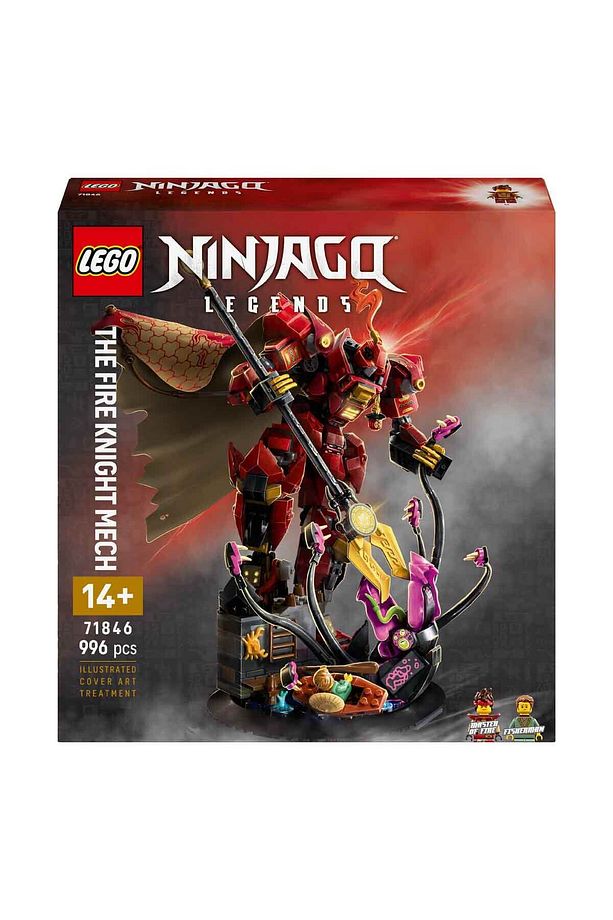NINJAGO Ateş Şövalyesi Robotu 71846 - 14 Yaş ve Üzeri Çocuklar için Kai ve Balıkçı Mi - 3