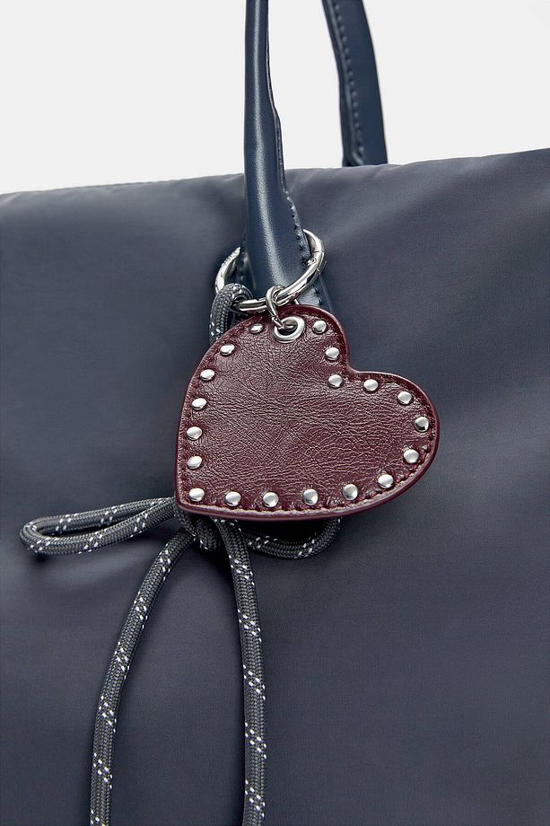 Süslemeli naylon shopper çanta - 4