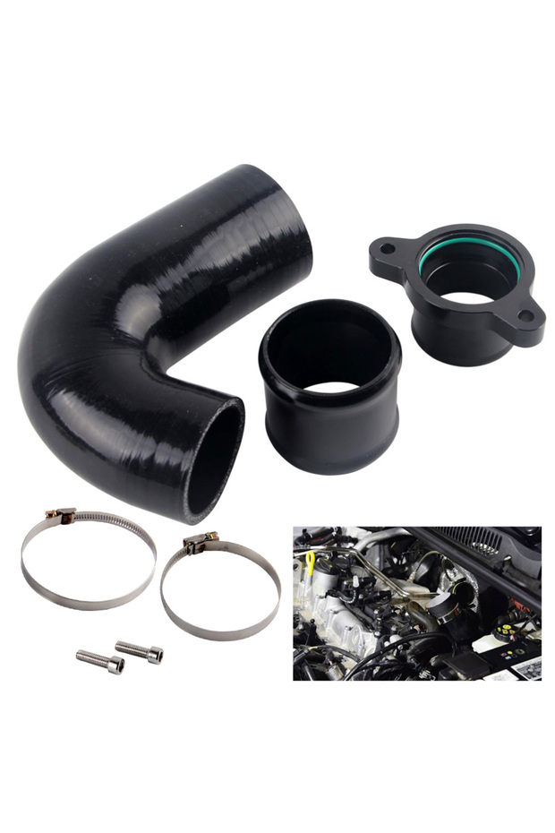 black Turbo Intake Pipe For Golf MK7 Leon MK3 Octavia 1.2/1.4 TSI TFSI A3 EA211