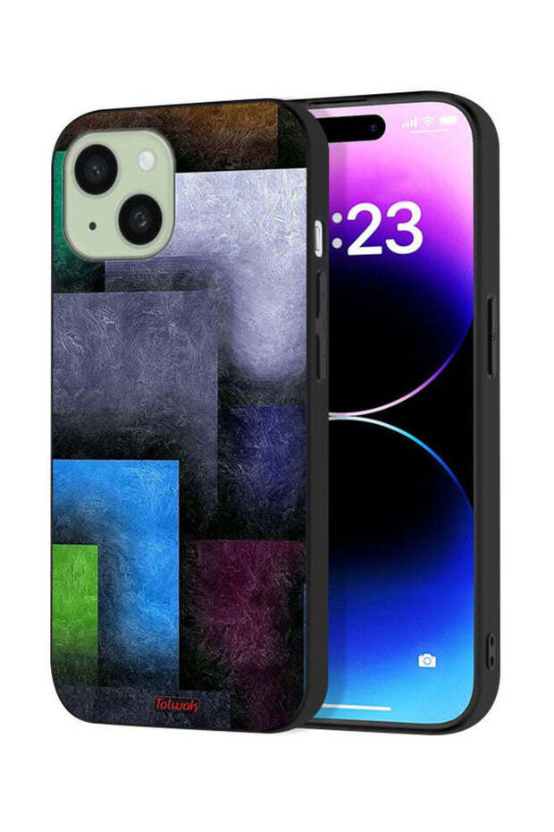 غطاء حماية بنمط لهاتف Apple iPhone 15 - 1