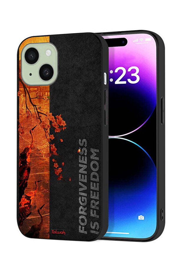Apple iPhone 15 Protective Case Cover Forgiveness Is Freedom