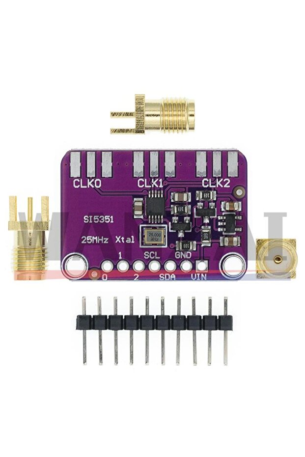 DC 3V-5V CJMCU-5351 Si5351A Si5351 I2C Clock Generator Breakout Board Module Signal Generator Clo...