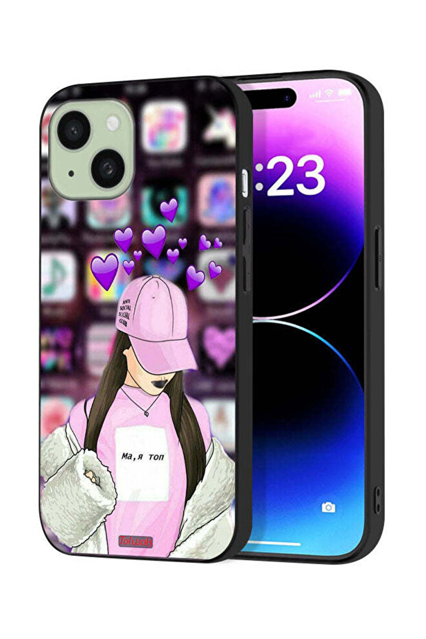Apple iPhone 15 Protective Case Cover Anti Social Club