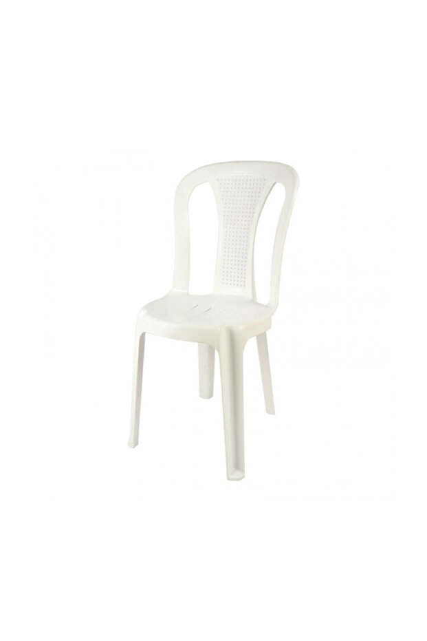 كرسي بلاستيكي كلاسيكي - مقعد خفيف الوزن ومتين - 1