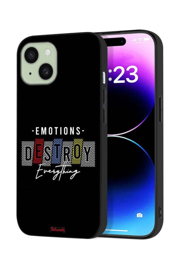 غطاء حماية لجهاز Apple iPhone 15 - العواطف تدمر كل شيء