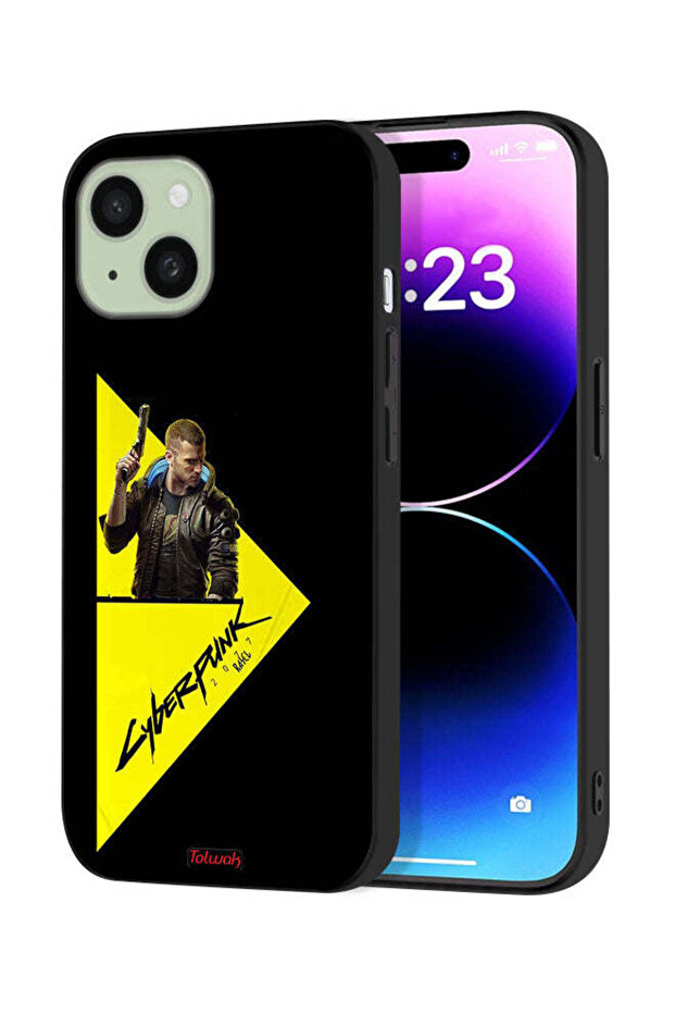 Apple iPhone 15 Protective Case Cover Cyberpunk 2077