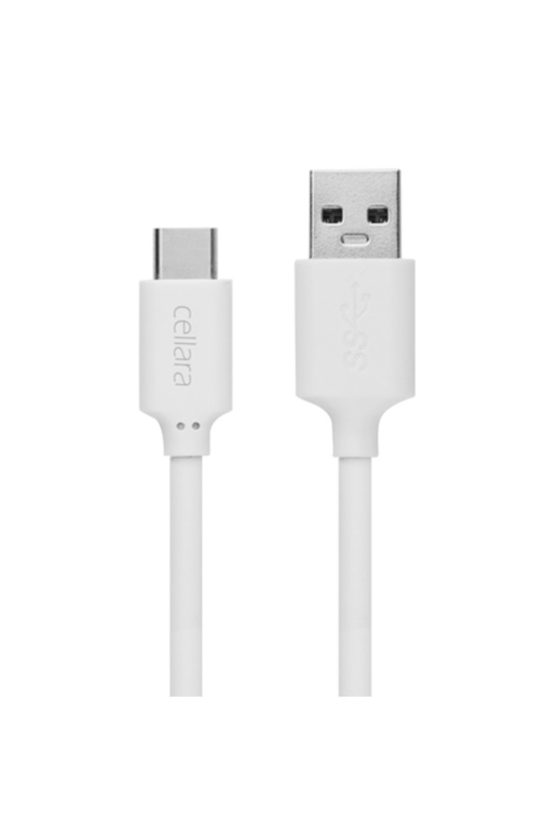 DATA CABLE CELLARA TYPE C 2M - WHITE - 1