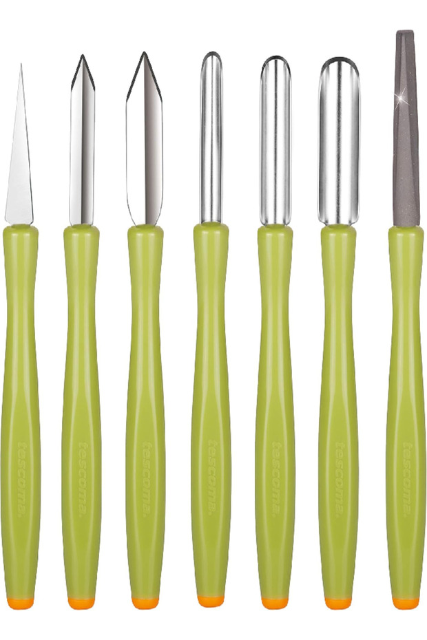 Presto 7-Piece Carving Tool Set – For Fruit & Veggies